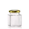 220ml Square Jar With Metal Cover