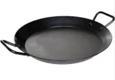 FRY & SAUTE PAN PAELA Black Steel D.26cm 1 ~item/2024/1/5/bp1951226