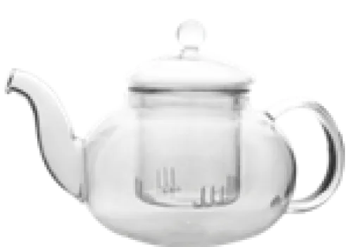 Kettle & Plunger Glass Tea Pot w/ Strainer 600 ml 1 ~item/2024/2/1/131030005__7