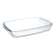 OVENCHEF CLEAR REVERSIBLE CASSEROLE 35X22cm 52L