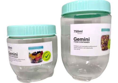 Toples FOOD CONTAINER GEMINI SET 500ml,750ml 1 ~item/2024/2/23/08540138