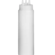 3NOZZLE CONDIMENT BOTTLE PUTIH 650ML