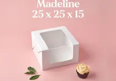 Cake Box DIGIPACK - Madeline Window White Cake Box 24 x 24 x 5 @10pcs 1 ~item/2024/2/7/r_sl_mwcb_w_25x25x15