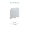 DIGIPACK  White Envelope Satchel Bag 11 x 11 100pcs